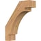 Ekena Millwork 5 1/2"W x 18"D x 22"H Merced Smooth Knee Brace, Western Red Cedar BRC06X18X22MRC00SWR - alternate 1